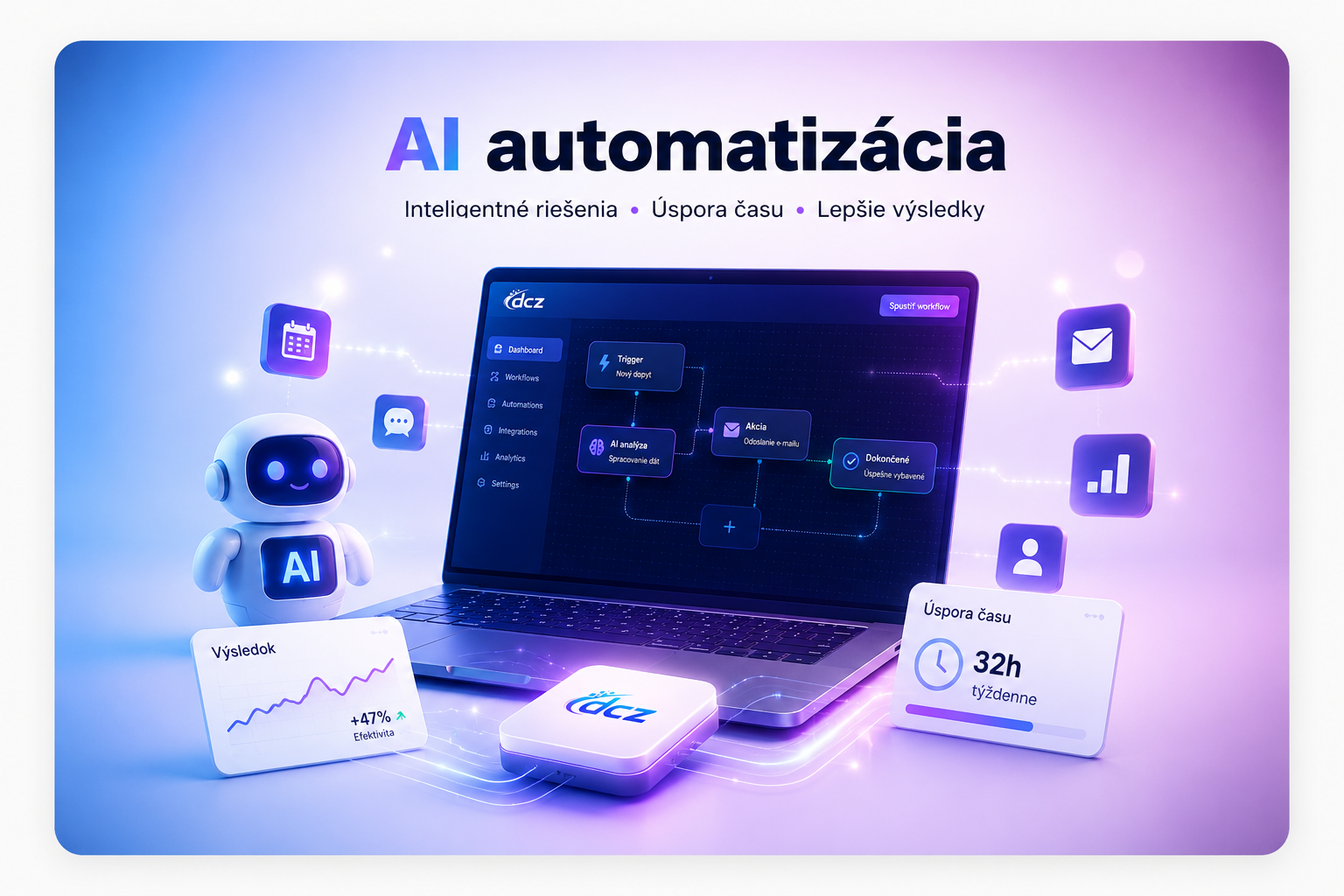 AI automatizácia – ukážka inteligentných chatbotov, procesnej automatizácie a AI riešení, Trenčín Bratislava